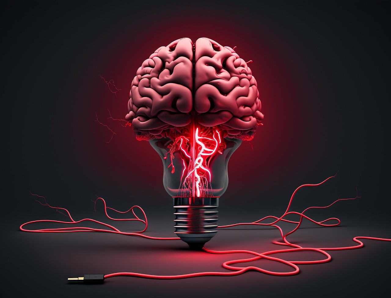 ai-generated, brain, think, computer, electricity, flowering bulb, idea, incidence, inspiration, energy, light, illusion, fantasy, brain, brain, brain, brain, brain