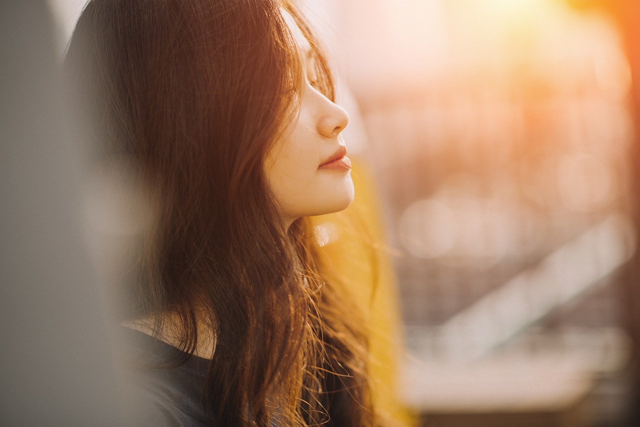 hair, wind, girl, face, portrait, alone, cute, sunny, brown alone, brown portrait, brown hair, wind, alone, alone, alone, alone, alone